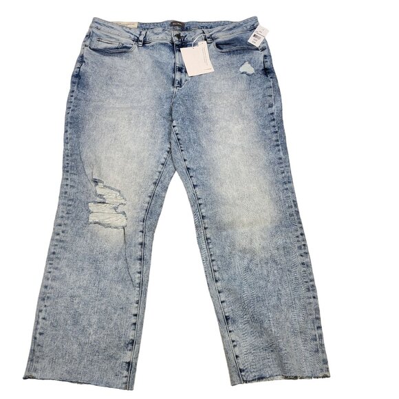 Fidelity DL1961 Denim - DL 1961 Performance Patti Straight High Rise Vintage Ankle SZ 20W $209 MSRP